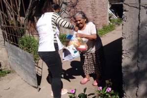 Continua la asistencia alimentaria en sectores vulnerables