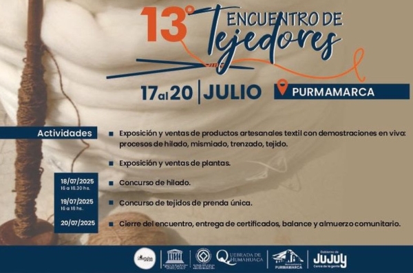 13&deg; Encuentro Provincial de Tejedores en Purmamarca