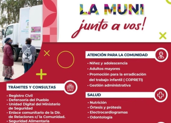 &ldquo;La Muni Junto a Vos&rdquo; visitar&aacute; el barrio Bicentenario