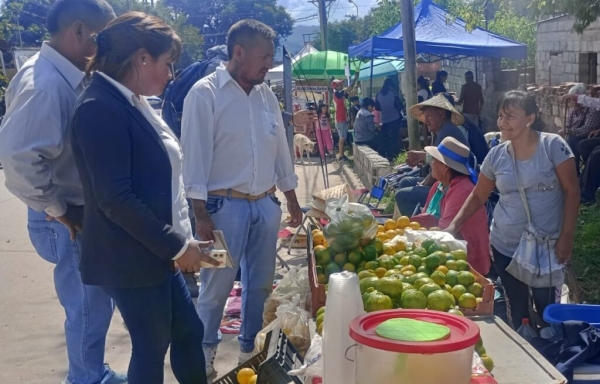 Cerro de la Cruz. Municipio reforz&oacute; la seguridad alimentaria