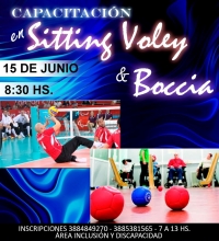 Capacitaci&oacute;n en Sitting Voley y Boccia