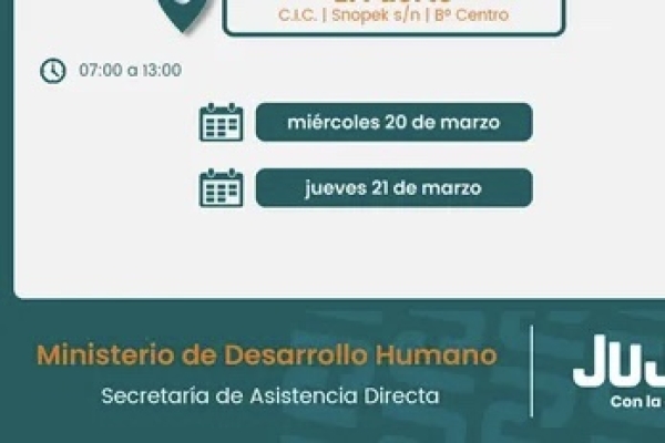Comer en Casa: Familias de El Piquete y El Fuerte recibir&aacute;n unidades alimentarias