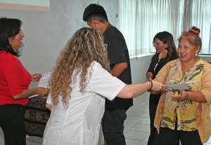 Entregaron certificados de la capacitaci&oacute;n en primeros auxilios
