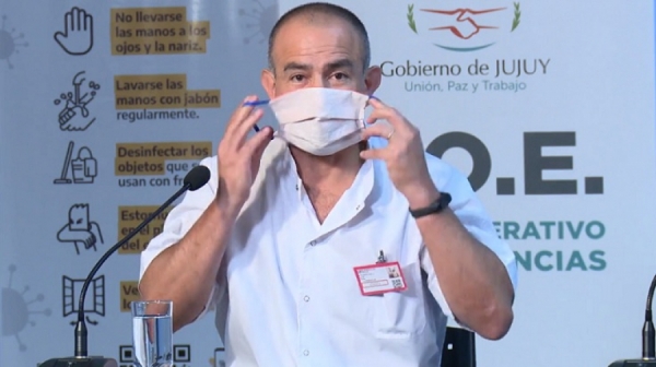 Jure dio positivo para Covid-19