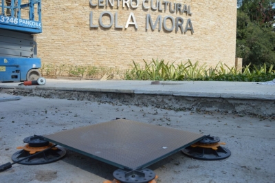 Centro Lola Mora: baldosas solares para a gesti&oacute;n sostenible de energ&iacute;a