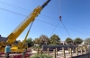 Avances en la construcción del nuevo puente sobre avenida Snopek