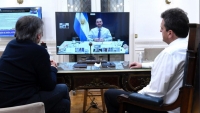 Hablan de acuerdo con los acreedores y los mercados festejan con subas