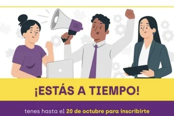 Contin&uacute;an abiertas las inscripciones a los cursos gratuitos con puntaje para toda la docencia