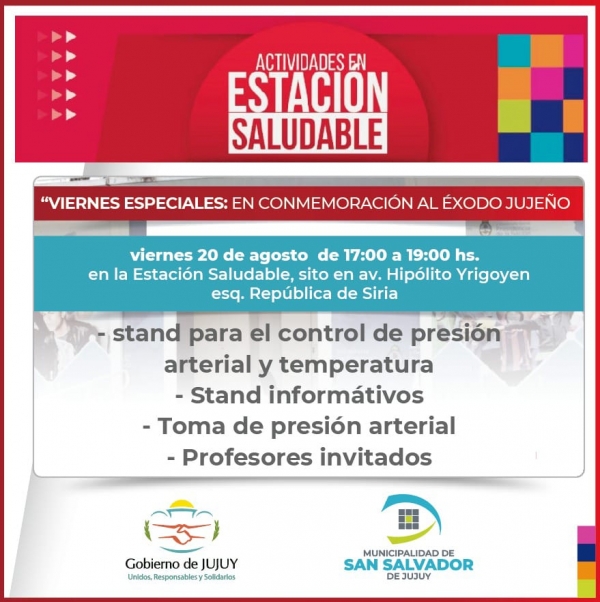 "Viernes especiales " en conmemoraci&oacute;n del Exodo