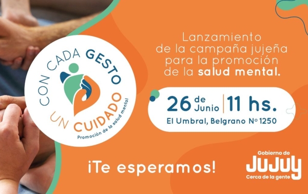 Lanzan campa&ntilde;a para la promoci&oacute;n de la Salud Mental