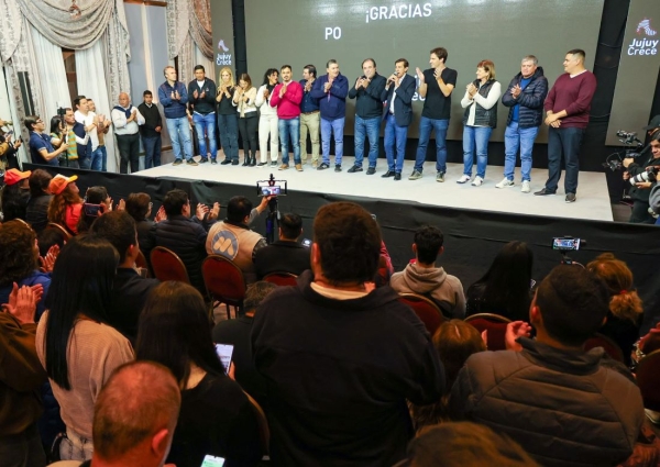 Amplio triunfo del Frente Jujuy Crece en toda la provincia