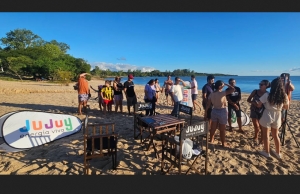 Jujuy se promocion&oacute; en el balneario Las Ca&ntilde;as, Uruguay