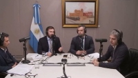 Toto Caputo usa el edificio de T&eacute;lam para su canal de Youtube