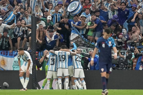 &iexcl;Argentina en la final! Gole&oacute; a Croacia y el domingo buscar&aacute; la Copa del Mundo
