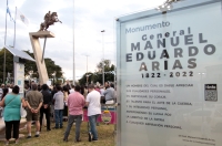 El intendente Jorge inaugur&oacute; el monumento al General Manuel Eduardo Arias