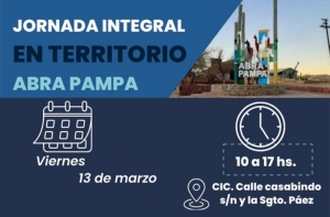 Realizan Jornada Integral en Territorio en Abra Pampa