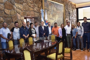 Referentes de la CTA Aut&oacute;noma de Jujuy se reunieron con el vicegobernador Alberto Bernis