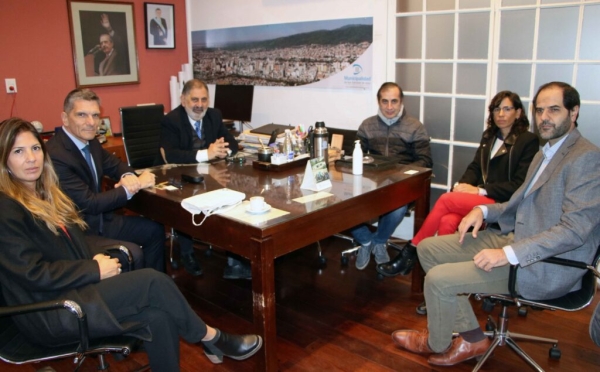Gerencia de GasNor visit&oacute; al intendente Jorge