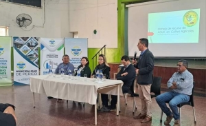 Realizaron capacitaci&oacute;n sobre riego en cultivos agr&iacute;colas