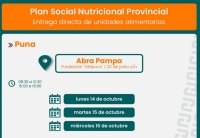 Entregar&aacute;n m&oacute;dulos alimentarios en la Puna