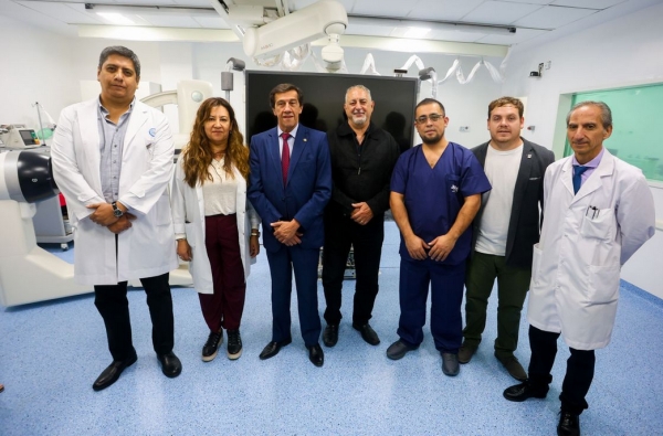 Sadir visitó hospitales y destacó inversiones en equipamiento de alta complejidad
