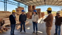 Reconocen labor "modelo" del Centro Foresto Industrial de Arrayanal