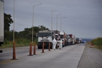 Con muchos protocolos se habilit&oacute; tr&aacute;nsito entre Jujuy y Salta