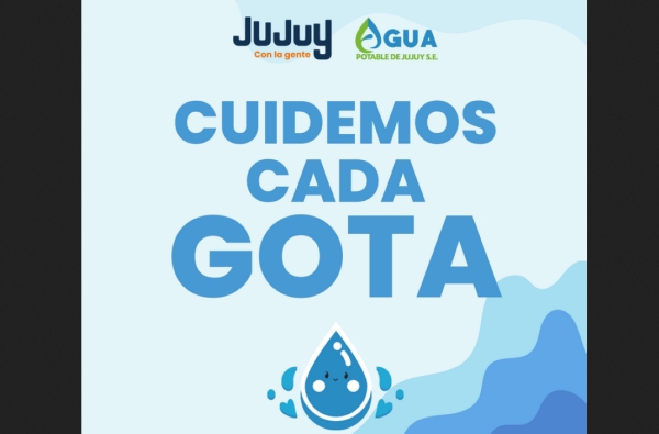 "Cuidemos cada gota":Un uso responsable del agua potable
