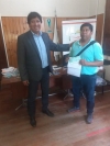Entregaron subsidio a instituci&oacute;n de El Moreno