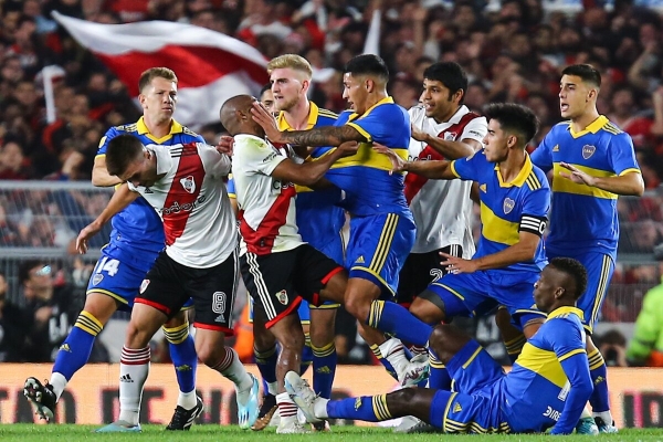 Jugadores de River y Boca grabaron un video contra la violencia en el f&uacute;tbol