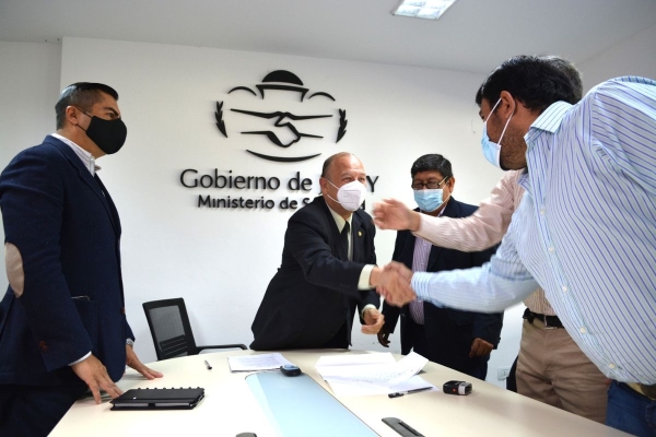 Monterrico entreg&oacute; inmueble para dependencia policial