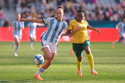 Argentina remont&oacute; el partido ante Sud&aacute;frica y logr&oacute; el tercer punto en los mundiales&nbsp;
