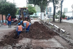 RECAMBIOS DE COLECTORES Y REDES EN EL SISTEMA CLOACAL DE LIBERTADOR