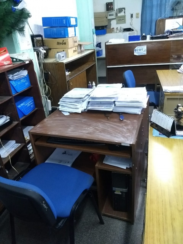 Robo en la Unidad Operativa de Agua Potable en Perico