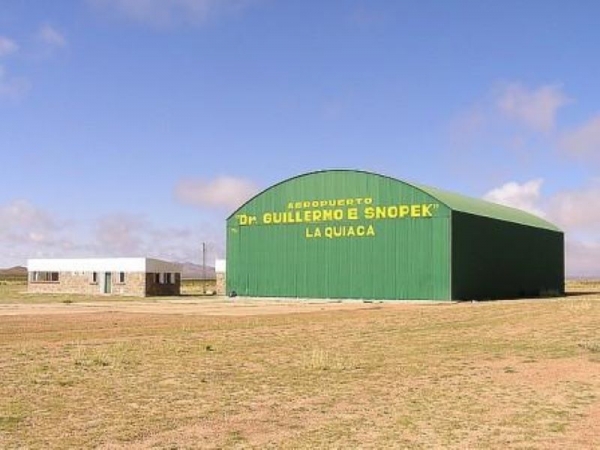 Martiarena promueve modernizar el aeropuerto de la Quiaca