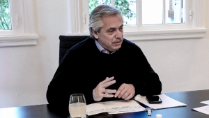 El Presidente habl&oacute; con Putin sobre el suministro de vacunas