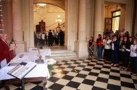 25 a&ntilde;os de celebrar misa navide&ntilde;a en Casa de Gobierno