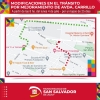 Modificaciones en el tr&aacute;nsito por mejoramiento de Avda. Carrillo