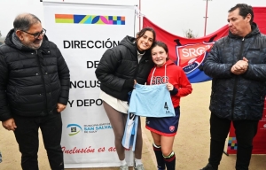 &ldquo;Chuli&rdquo; Jorge celebr&oacute; el &eacute;xito de la cl&iacute;nica de hockey que brind&oacute; Valentina Raposo