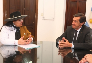 Sadir recibió a mujeres gauchas