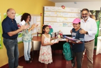 ENTREGARON PREMIOS A LOS GANADORES DEL CONCURSO &ldquo;PONELE EL NOMBRE A LA CORZUELITA&rdquo;