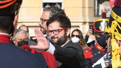 Fern&aacute;ndez y Boric reivindicaron el "destino com&uacute;n" y la "hermandad" argentino-chilena