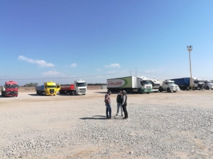 Obras de iluminaci&oacute;n en Centro de Transferencias