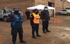 Operativo de seguridad y control en La Quiaca