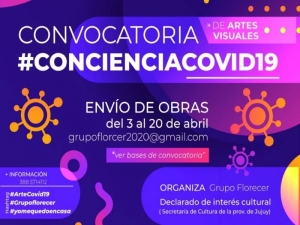 Reciben obras para la convocatoria  #ConcienciaCOVID19