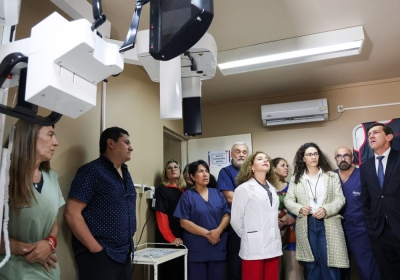 Moderno tom&oacute;grafo en el hospital "San Roque"