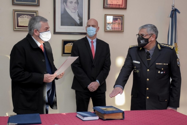 Asumi&oacute; oficialmente el nuevo Jefe de Polic&iacute;a