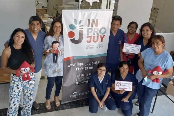 Exitosa jornada de donaci&oacute;n de sangre en el Inprojuy