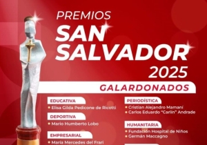 Premios San Salvador: conoc&eacute; a los 25 galardonados