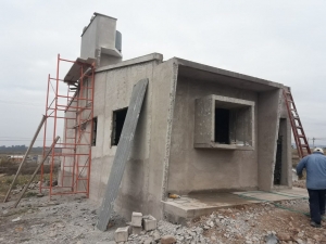 Construyen viviendas con eficiencia energ&eacute;tica